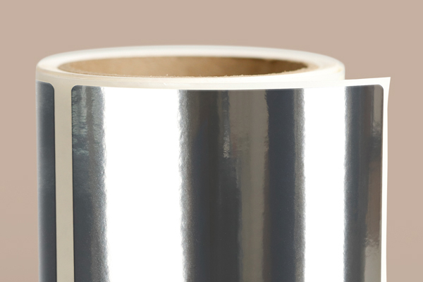 Silver Foil BOPP Label