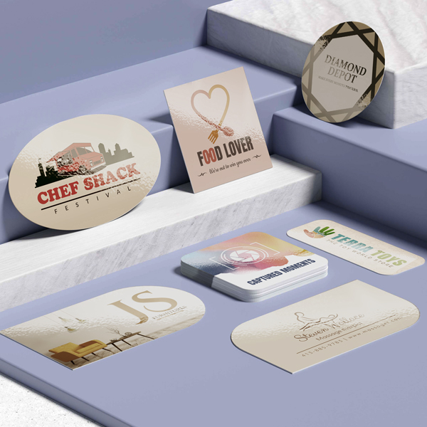 Product image: Special Shape Biz Cards