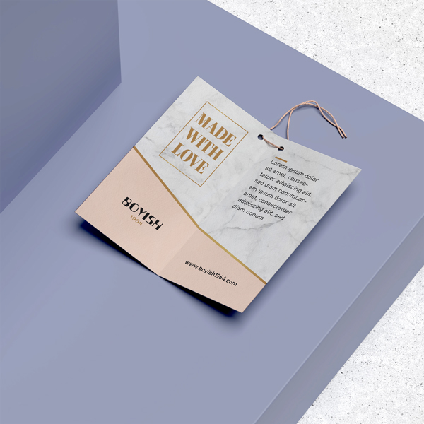 Product image: Folded Hang Tags