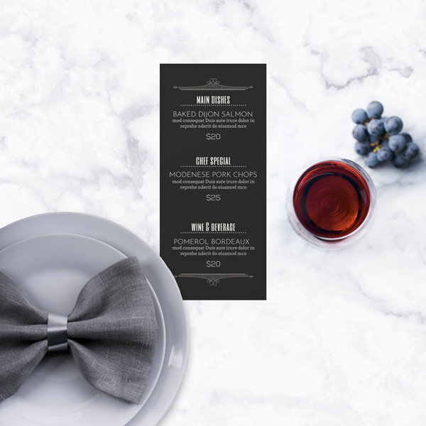 Product image: Long Menus