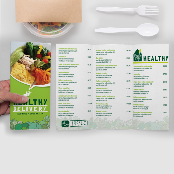 Product image: Tri-fold Menus