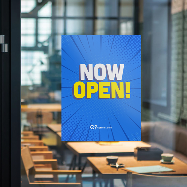 Product image: Open for Business <br />Signs