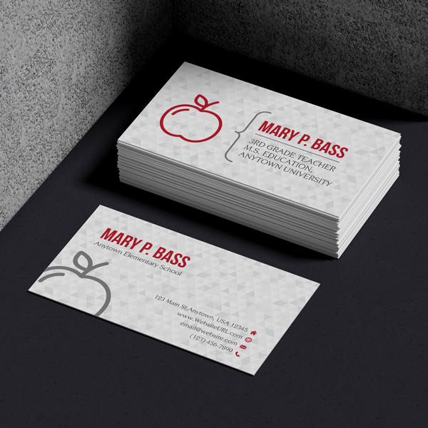 Product image: Teacher Business Cards