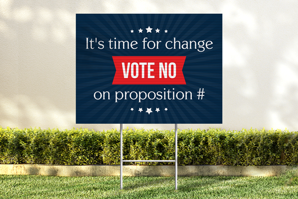 Product image: Rectangle Yard Signs