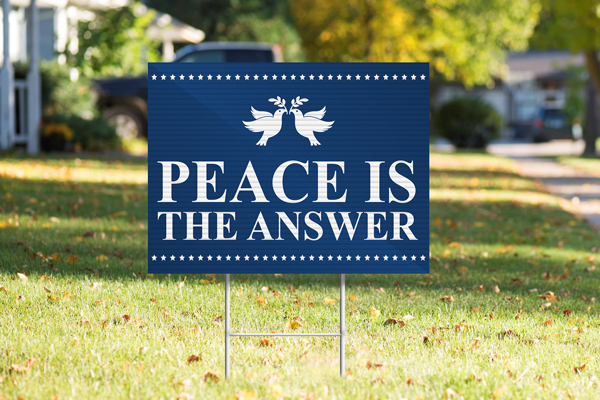 Product image: Rectangle Yard Signs