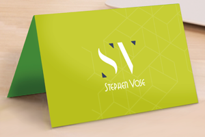 Product image: Folded Business Cards