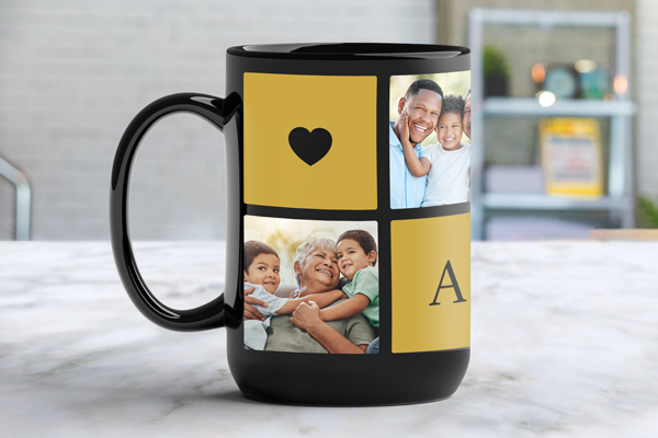 Product image: 15 oz. Black Mugs