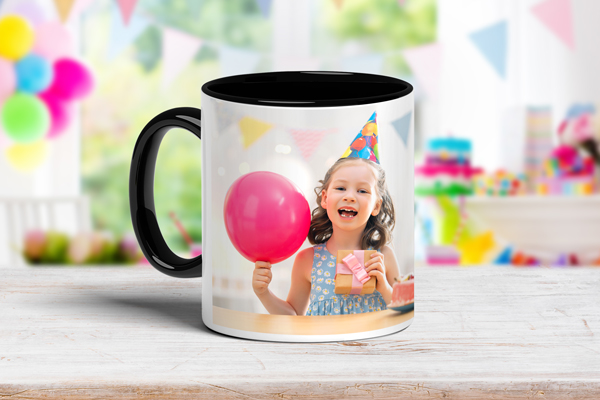 Product image: Black Trim Mugs