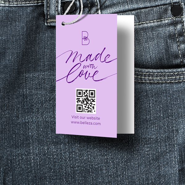 Product image: 3.25" x 4" Folded to 2" x 3.25"