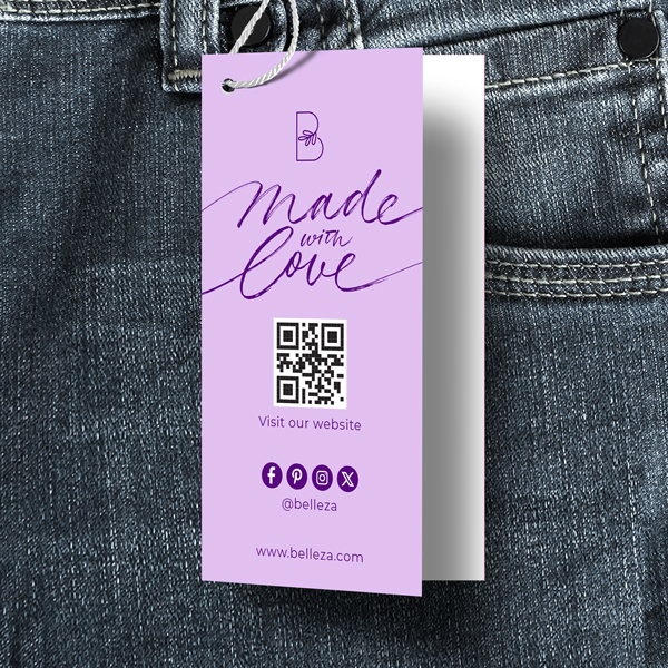 Product image: 4" x 4" Folded to 2" x 4"