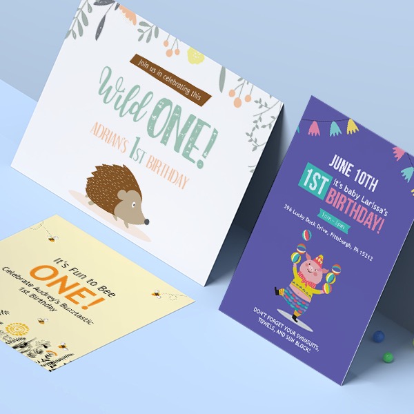 Product image: Baby's 1st Birthday Invitations