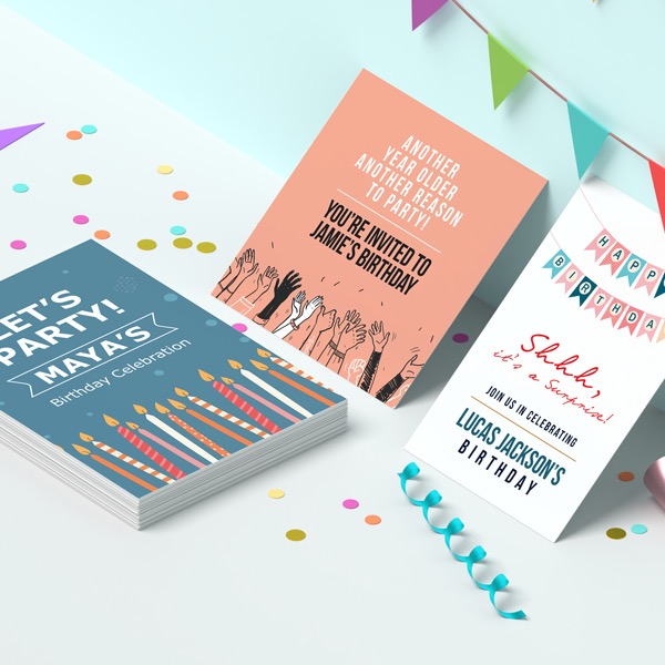 Product image: Simple Birthday Invitations