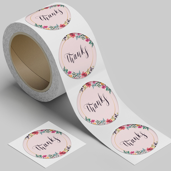 Circle Roll Labels