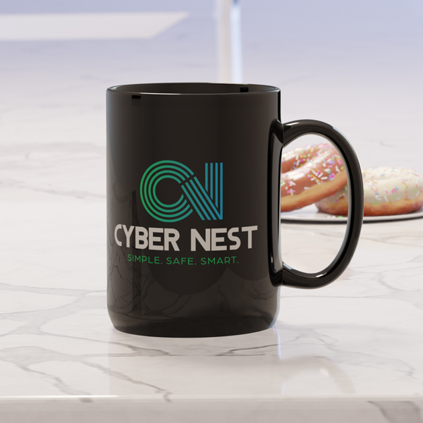 Product image: 15 oz. Black Mug