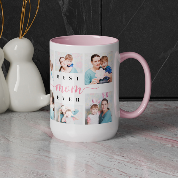 Product image: Pink Trimmed Mugs