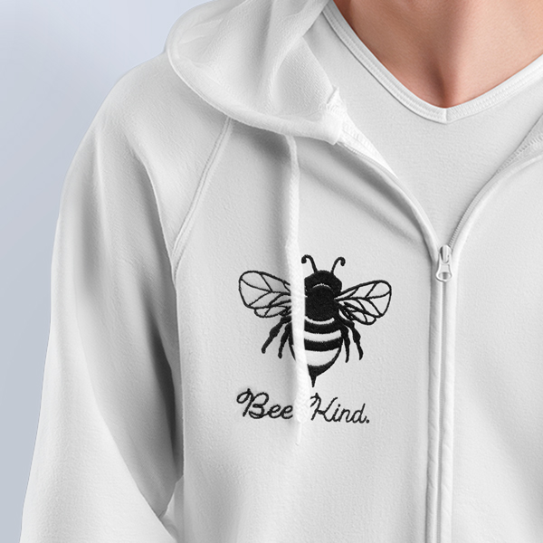 Product image: Embroidered Full Zip Hoodies