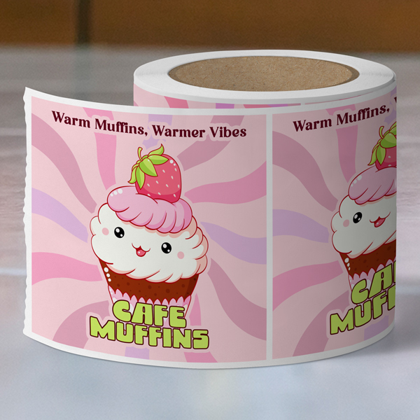 Product image: Square Roll Labels