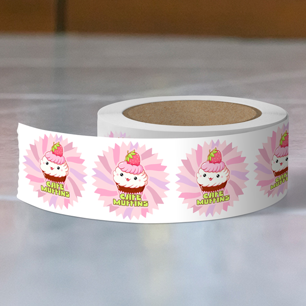 Product image: Starburst Roll Labels
