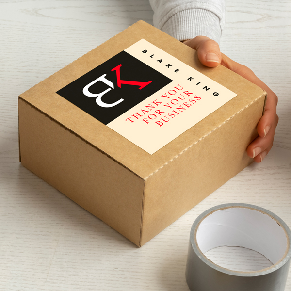 Product image: 5" x 5" Square Roll Labels