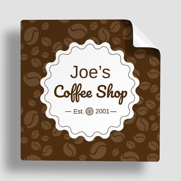 Product image: Coffee Cup Labels