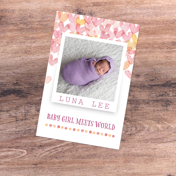 Product image: Watercolor Hearts