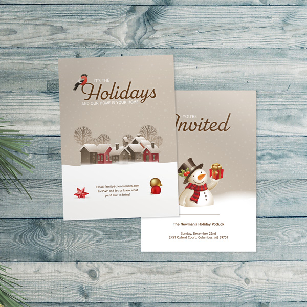 Product image: Snowy Rooftops