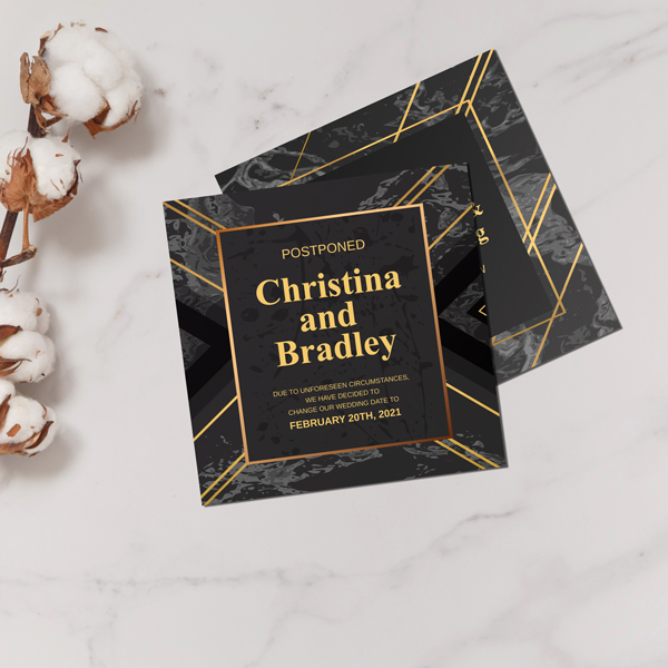 Product image: Black & Gold Marble