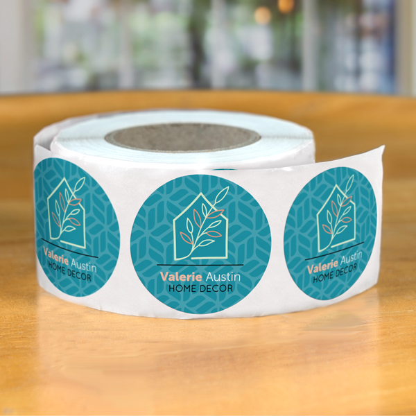 Product image: Circle Roll Labels