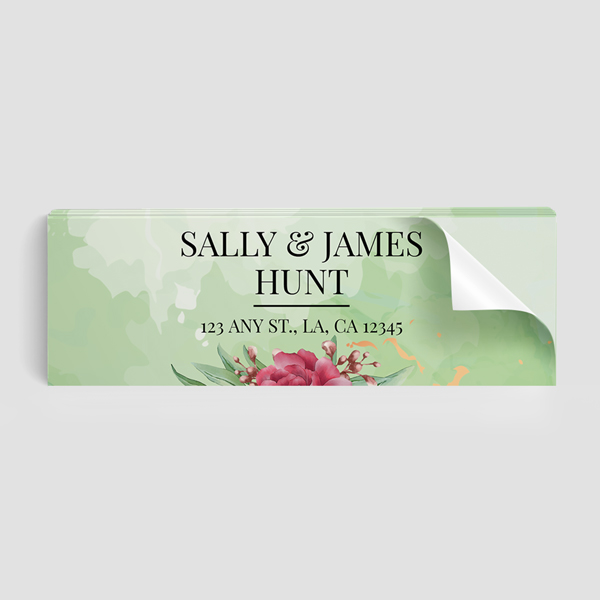 Product image: Return Address 1" x 3" Stickers