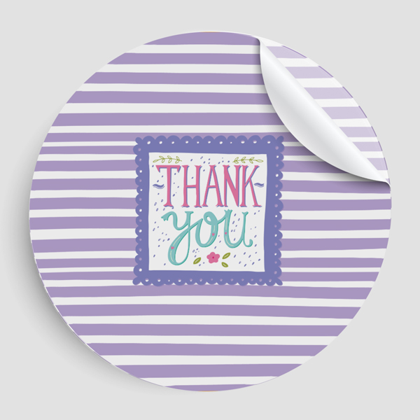 Product image: Thank You 1.5" Stickers
