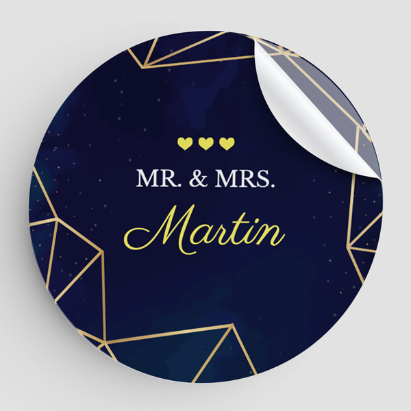 Product image: Wedding 1.5" Stickers