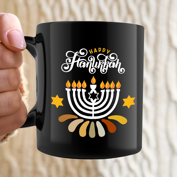 Product image: 11 oz Black Mugs