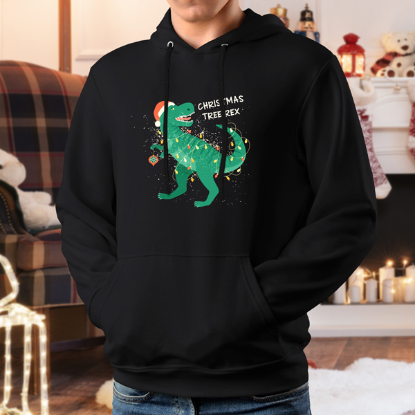 Product image: Printed Black Hoodies